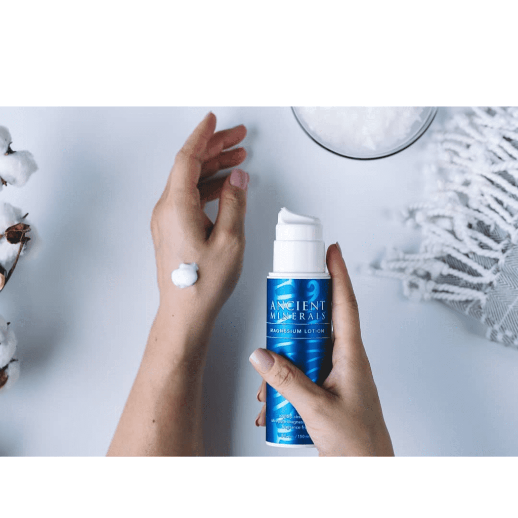 Topical cream application of magnesium